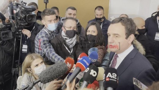 Voton kreu i LVV-së Albin Kurti: Sot vendos populli (VIDEO)