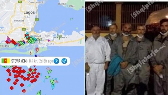 Rrëmbimi i anijes në Nigeri, lirohen 8 anëtarët e ekuipazhit pas 45 ditësh peng! Babë e bir nisen për Shqipëri 