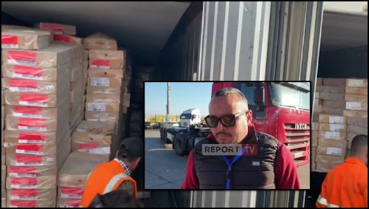 27 ton mish pule të ardhura nga Argjentina shkarkohen për kontroll në Durrës, kompania: Rrezikon të prishet, verifikimet në kushte të papërshtatshme