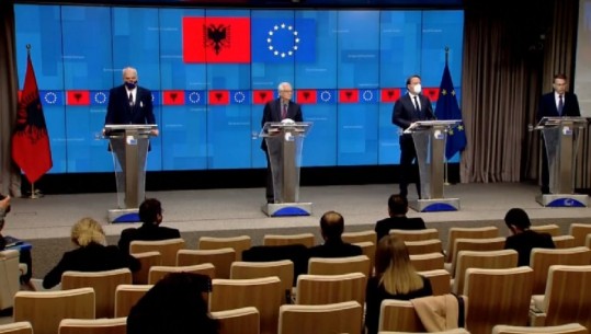 Varhelyi: Shqipëria ka plotësuar çdo kusht, gati për konferencën e parë ndërqeveritare! Borrell: Në listat e 25 prillit, kandidatë të pastër!  (VIDEO)