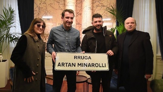 6 vite pas vdekjes, një rrugë në Tiranë merr emrin e regjisorit të njohur, Artan Minarolli! Veliaj: La pas një pasuri të jashtëzakonshme, burim frymëzimi