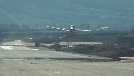 Realizohet prova e parë e testit me avion në aeroportin e Kukësit, Balluku: E suksesshme (VIDEO)