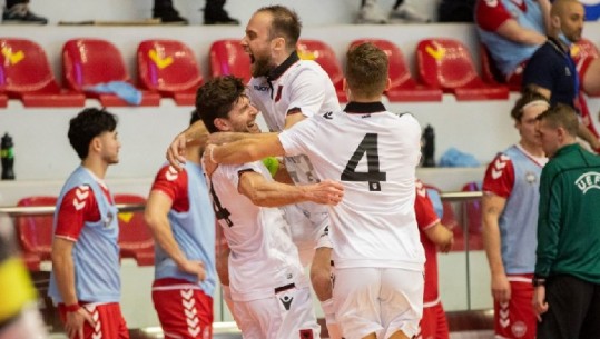 Kombëtarja e futsallit hakmerret brenda 24 orëve ndaj Danimarkës, merr fitoren e parë në kualifikuese