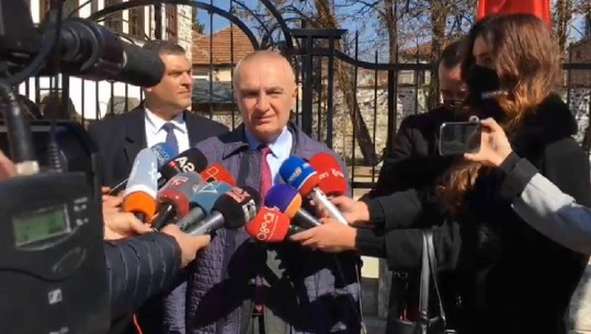 Ilir Meta 'kërcënon' nga Korça për zgjedhjet: Me hir apo me pahir do ta kalojmë testin e 25 prillit, kryekusht për integrimin (VIDEO)