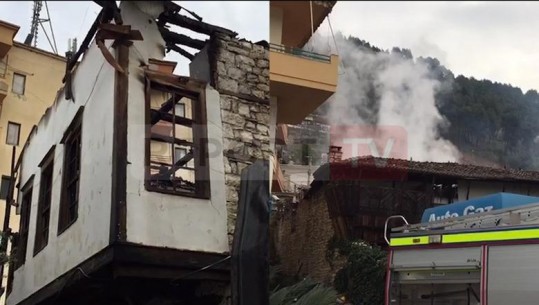 Shkrumbohen 3 shtëpi gjatë natës në Berat, pas babait nxirret i pajetë edhe trupi 36-vjeçarit! Shkak i zjarrit dyshohet ngrohësja (VIDEO)