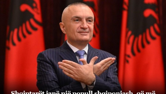 'Shqiptarët janë një popull shqiponjash', Meta: Më 25 prill do t’u japin leksion atyre që i konsiderojnë popull sorrash dhe delesh