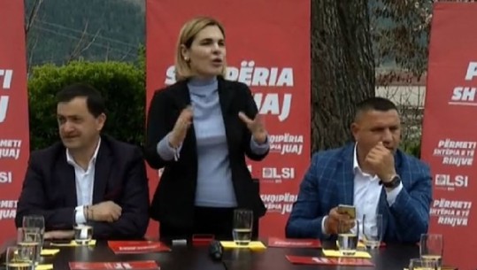 Përplasja në Elbasan, Monika Kryemadhi mbështet militantët e PD-së: E përzunë Ramën, i thanë ik