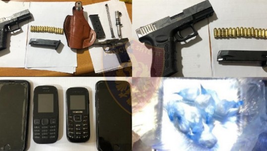 5 muaj hetime, goditet grupi i shpërndarjes së drogave të forta në Elbasan! 3 në pranga, sekuestrohen armë dhe kokaine