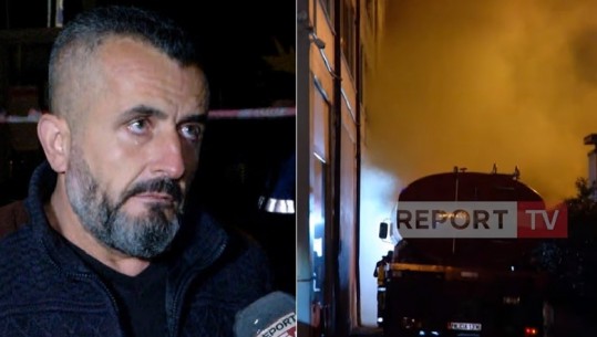Zjarr në magazinën e një qendre tregtare në Tiranë, roja shpëtoi 20 persona, vetë mbeti brenda! Xhaxhai me lot në sy: S'kemi asnjë shenjë, shpresat te zoti