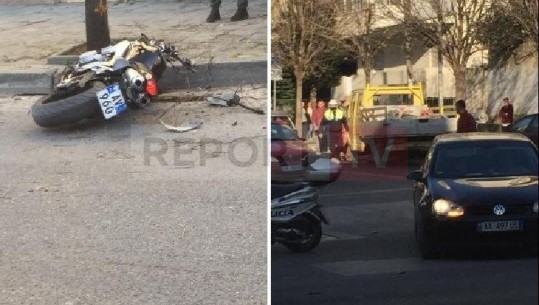 Aksidenti në Tiranë/ U përplas me kamionçinën, ndërron jetë në spital 27-vjeçari (VIDEO)