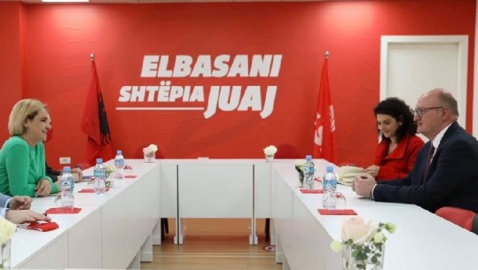 Kryemadhi takon ambasadorin britanik: Do të monitorojë në Elbasan mbarëvajtjen e zgjedhjeve më 25 prill