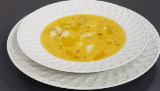 Supë krem perime me peshk nga zonja Vjollca