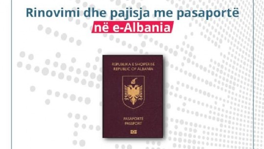 ‘Rekord aplikimesh në e-Albania për t’u pajisur me pasaportë’, Karçanaj: Në 11 muaj 189 mijë qytetarë plotësuar formularin elektronik