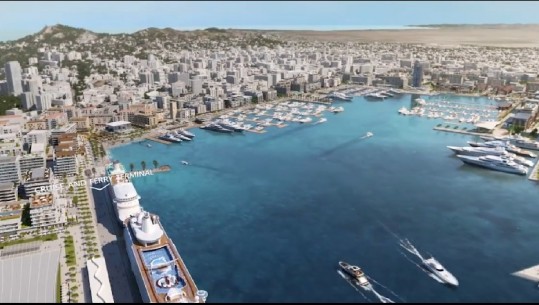 VIDEOLAJM/ Rama poston edhe një herë projektin, si do të jetë Porti i Durrësit pas investimit 2 miliard euro