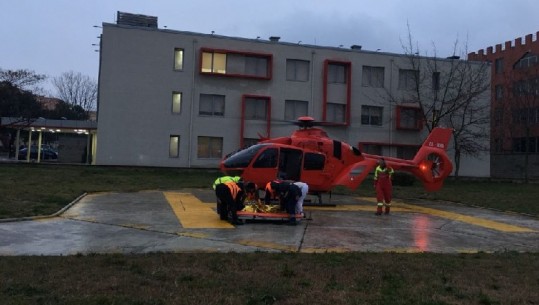 E zë dollapi, fëmija 3 vjeçar niset me helikopter nga Saranda drejt spitalit të Traumës në gjendje të rëndë