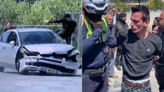Tentoi të shtypë qytetarët me makinë në sheshin Skënderbej, Arben Mema del para gjykatës! Dëshmia e shokut: Makinën e mora unë me qira, ja lash për një xhiro