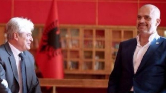 Ali Ahmeti uron Ramën: Ke qenë me ne në momente të vështira, i bindur se do e nxjerrë kryelartë Shqipërinë