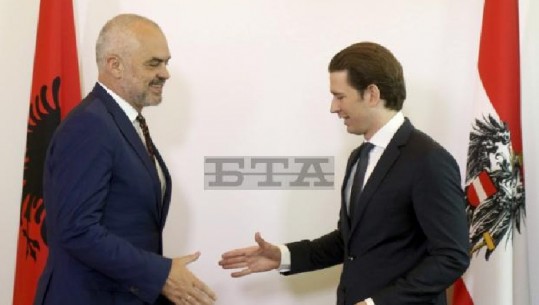 Kancelari i Austrisë uron Edi Ramën: Forcojmë marrëdhëniet dhe mbështesim Shqipërinë në rrugën drejt BE-së