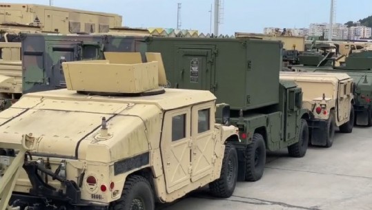 'Defender 21', vijon zbarkimi i mjeteve e trupave të ushtrisë amerikane në Durrës! Peleshi poston videon: Gjithçka gati për të çelur stërvitjen e përbashkët më të madhe