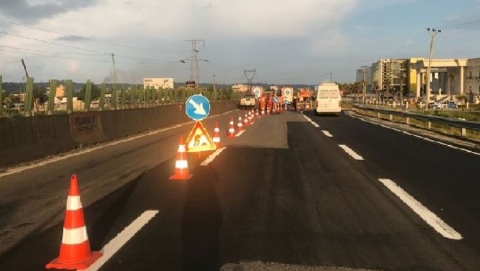 Nisin nesër punimet në autostradën Tiranë-Durrës, ARRSH sqaron si do të bëhet qarkullimi i automjeteve, apel shoferëve: Përdorni kalime të tjera në rrugën dytësore
