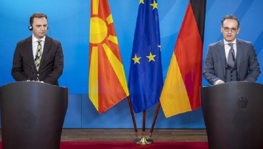 Anëtarësimi në BE/ Ministri i Jashtëm gjerman, Heiko Maas: Nuk e ndajmë Shqipërinë nga Maqedonia e Veriut