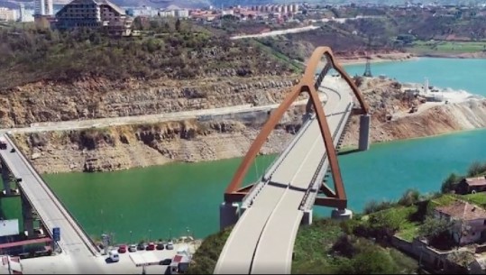 Rama publikon videon nga punimet e urës së Madhe të Kukësit: Do jetë 310 metra e gjatë dhe me hark mbresëlënës prej çeliku special