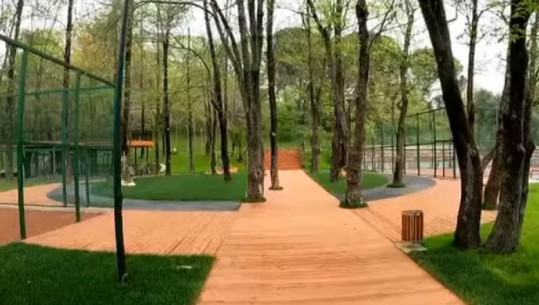 Rama uron 'mirëmëngjes' me pamje nga parku i Liqenit Artificial në Tiranë (VIDEO)
