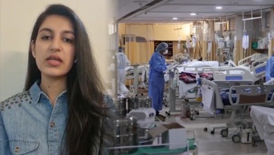 Covid-19/ Një rrëfim për Report TV nga India!  Vullnetarja: Fjalët nuk e përshkruajnë dot tragjedinë (VIDEO)