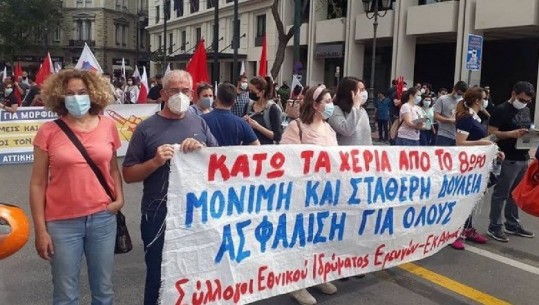 Greqi, ’10 orë punë në ditë’, protesta kundër planeve të qeverisë për të ndryshuar ligjin