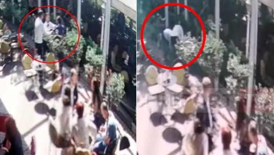 Report TV siguron pamjet, si u dhunua brutalisht marokeni nga kamarierët në Durrës! E godasin me grushte dhe shqelma në sy të klientëve