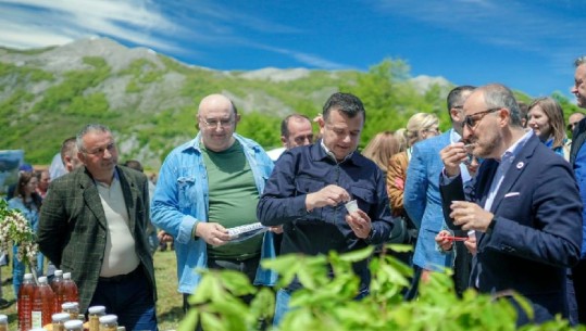 13 vjetori i Parkut Kombëtar Shebenik-Jabllanicë, Soreca merr dhuratë çaj mali: E pi çdo natë! Balla: Parku do kthehet në një nga zonat më të vizituara