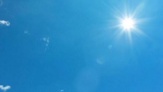 Diell dhe rritje temperaturash, parashikimi i motit për ditën e sotme