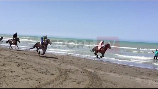 Bregdeti kthehet në pistë, zhvillohet për herë të dytë gara me kuaj në Darzezë (VIDEO)