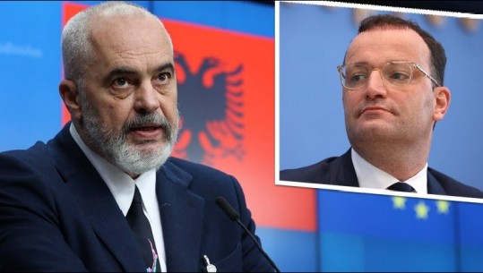 COVID-19, Rama kritika në BILD ministrit gjerman të Shëndetësisë: Skandal që denoncon Ballkanin, s’lejoj që Shqipëria të portretizohet zonë risku 