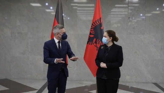 Xhaçka pret Roth: Gjermania mbështet Konferencën e Parë Ndërqeveritare Shqipëri - BE (VIDEO)
