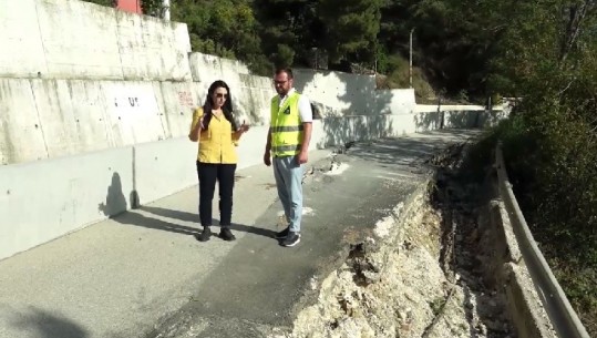 Gati ndërhyrja për rehabilitimin e rrëshqitjeve të rrugës në Radhimë dhe Borsh, Balluku: Punimet përfundojnë brenda 30 ditëve