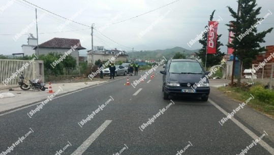 Aksident i rëndë në Elbasan, humb jetën drejtuesi i motorit