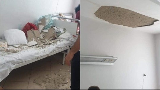 Denoncimi i PD: Bie tavani i pediatrisë në Tiranë! QSUT: S'ka fëmijë të dëmtuar, kanë nisur hetimet