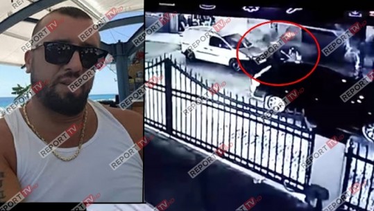 Report Tv siguron videon! Momenti i ekzekutimit të Delon Troqes në Vlorë, qëllohet me breshëri plumbash nga një makinë në lëvizje