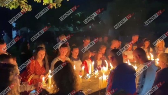 Festa e Shën Johan Vladimirit në Shijon, besimtarë të shumtë ndezin qirinj në Manastirin me të njëjtin emër (VIDEO)