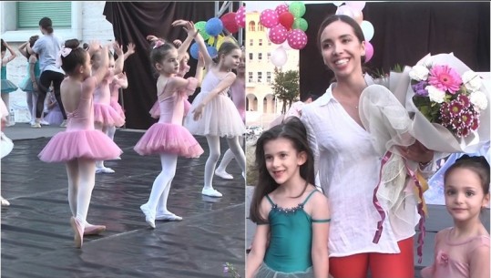 Shpresë pas pandemisë, primabalerina Adela Muçollari ngjit në skenë balerinat e vogla! Spektakël emocionues në amfiteatrin e Akademisë së Arteve