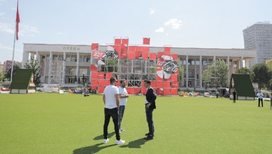 Rikthehet 'Tirana Fan Zone' për Kampionatin Evropian, Veliaj: Kohët e bukura janë rikthyer, ngrihemi më të fortë seç ishim 