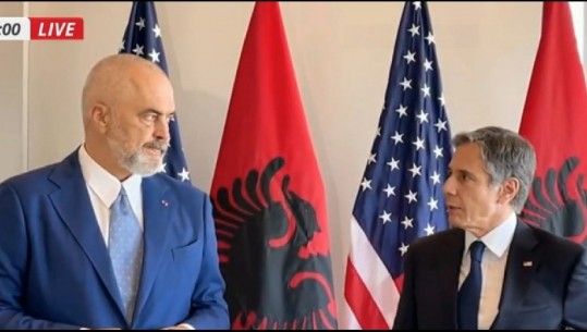 Blinken: Mirënjohës për punët që SHBA dhe Shqipëri kanë kryer së bashku