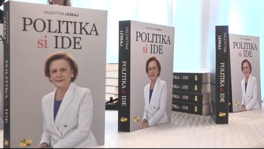 Promovohet libri “politika dhe ide” i Valentina Leskajt! Politikania e njohur: S’ka kulturë bashkëpunimi, po vjen duke u shuar vija ndarëse mes PS dhe PD