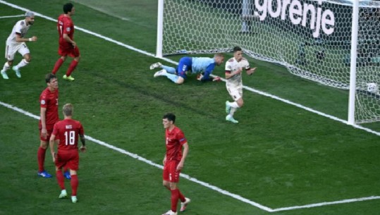 Euro 2020/ Danimarkës nuk i ndahet trishtimi, Belgjika e mposht me përmbysje në stadiumin plot që nderoi Eriksenin