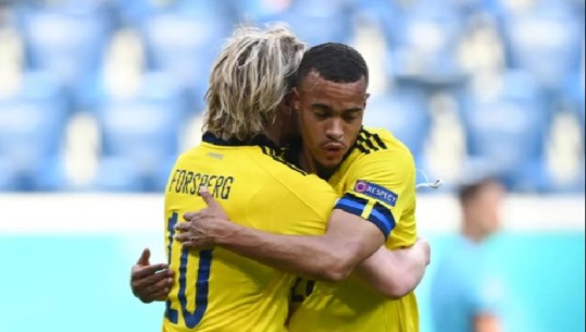Euro 2020/ Super Isak nderon Suedinë, skandinavët mposhtin minimalisht Sllovakinë 