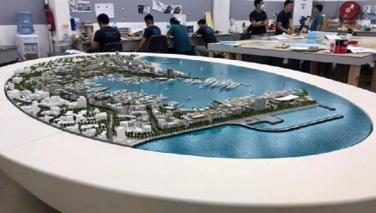 Rama publikon pamje nga maketi i sapo përfunduar për transformimin e Portit të Durrësit: Do të jetë ndër më të mëdhenjtë në Mesdhe 