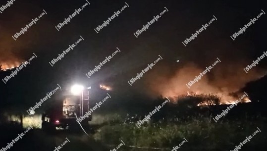 Digjen qëllimisht kullotat e Lunxhërisë në Gjirokastër, zjarrfikëset në 'luftë' me flakët! Identifikohen 2 barinjtë që vunë zjarrin