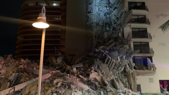 Shembja e ndërtesës 12-katëshe në Miami, 1 viktima dhe të paktën 100 persona nën rrënoja