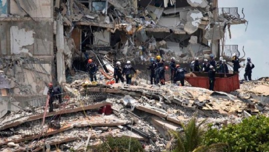 Ka ende shpresë për buzëqeshje nën rrënojat e ndërtesës 12-katëshe në Miami, të paktën 10 viktima dhe 151 persona të bllokuar